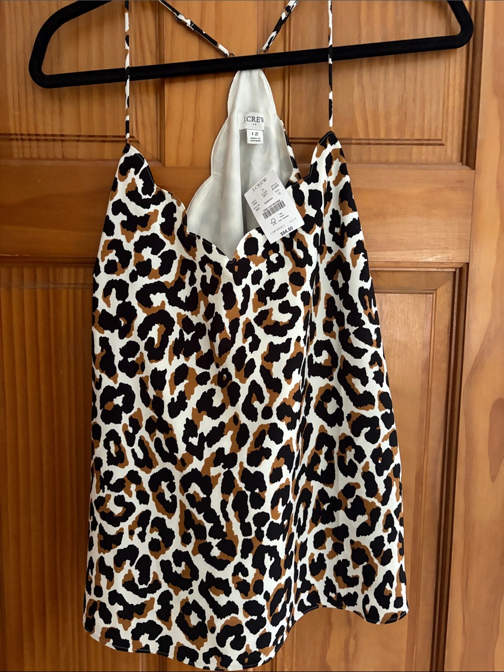 J. Crew Women’s. Leopard leopard print top